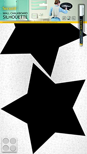 securit-universal-kreidetafel-stern-klett-inkl-marker image 7