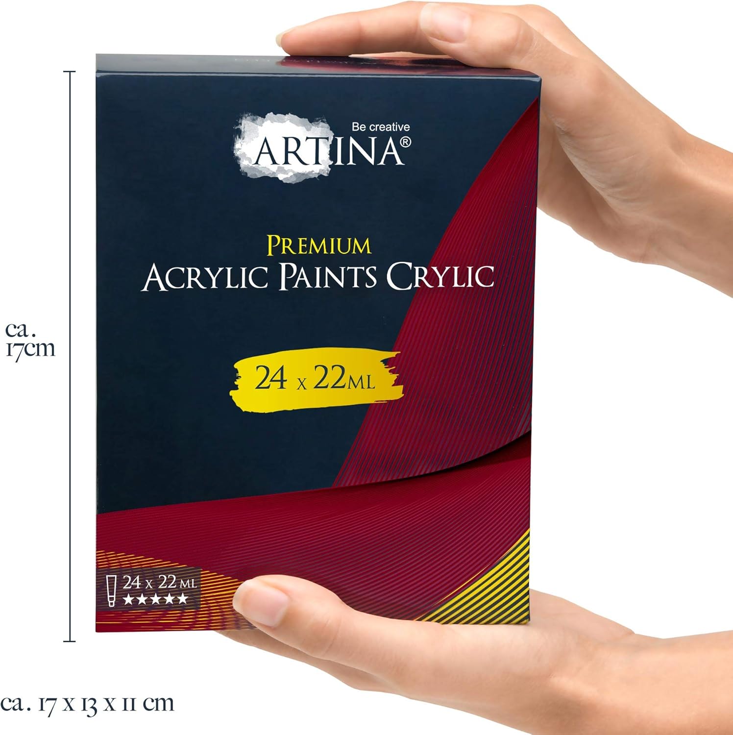 artina-crylic-acrylfarben-set-24x22-ml-wasserfest image 5
