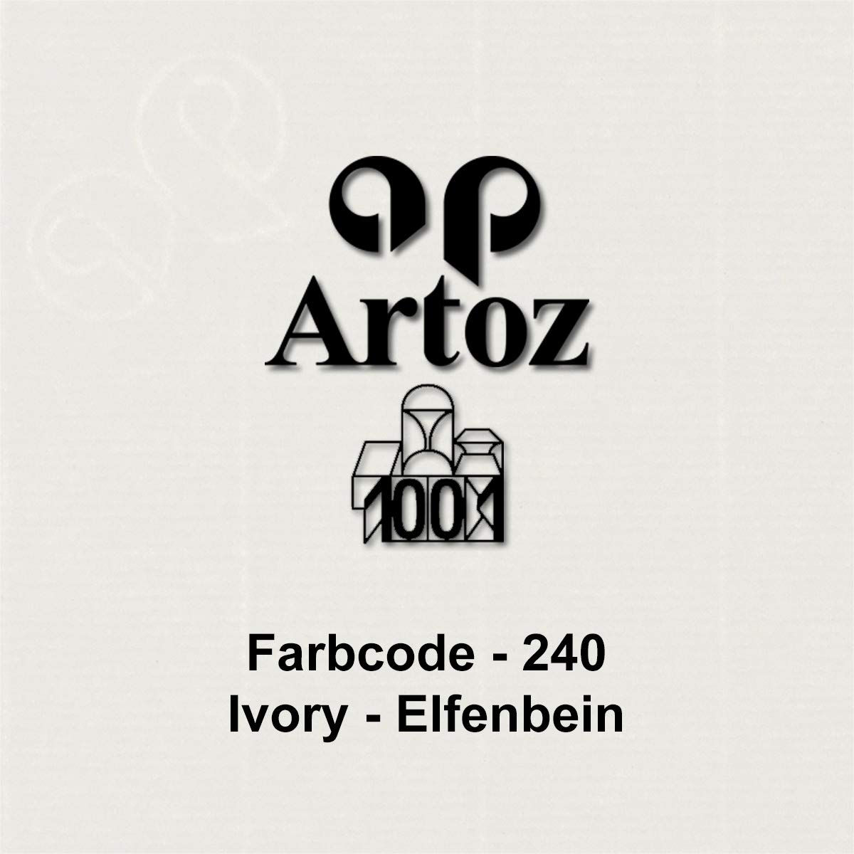 artoz-1001-faltkarten-b6-ivory-25-st-ck-220g image 3