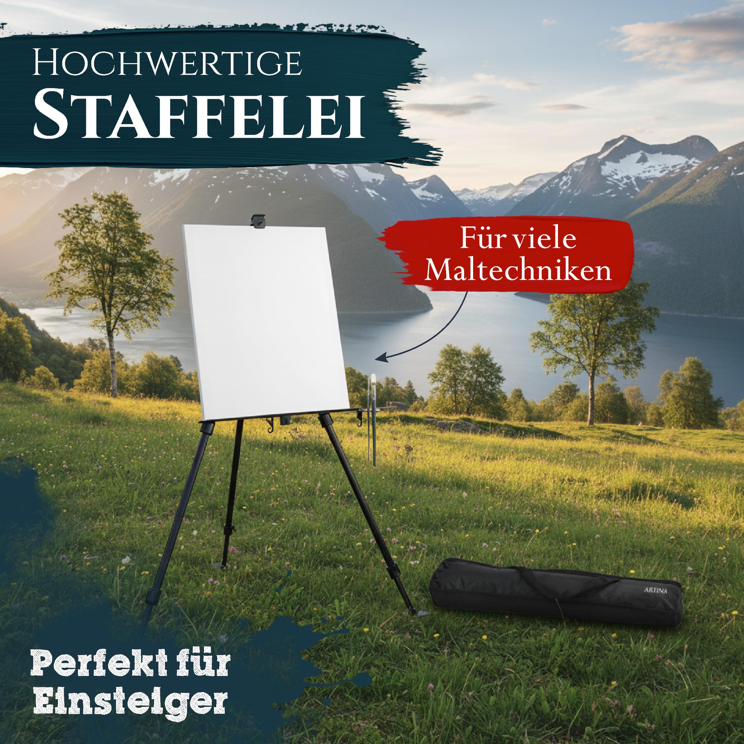 artina-akademie-paris-staffelei-aluminium-schwarz-feldstaffelei image 3