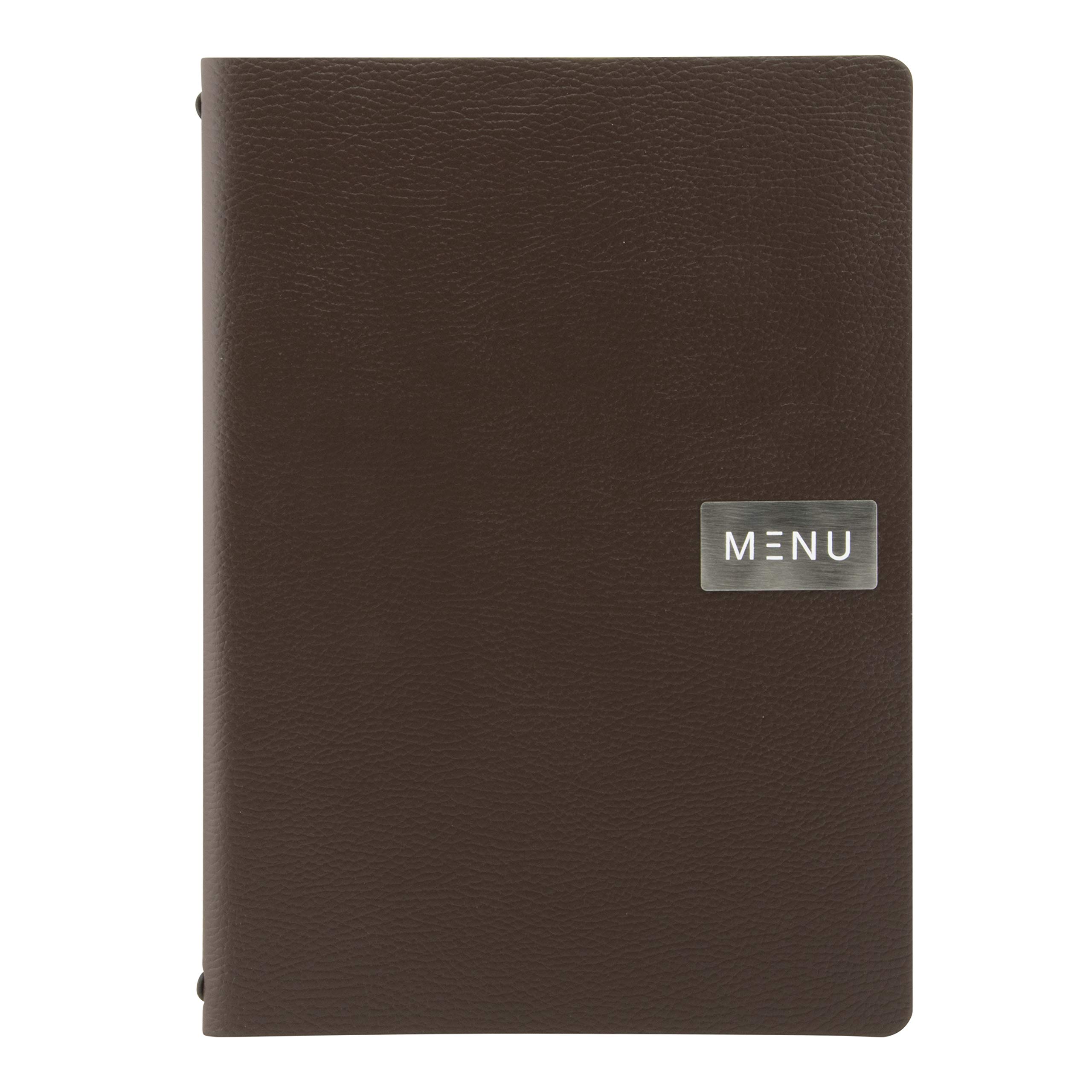 securit-trendy-speisekarte-leather-line-braun-koleder image 1