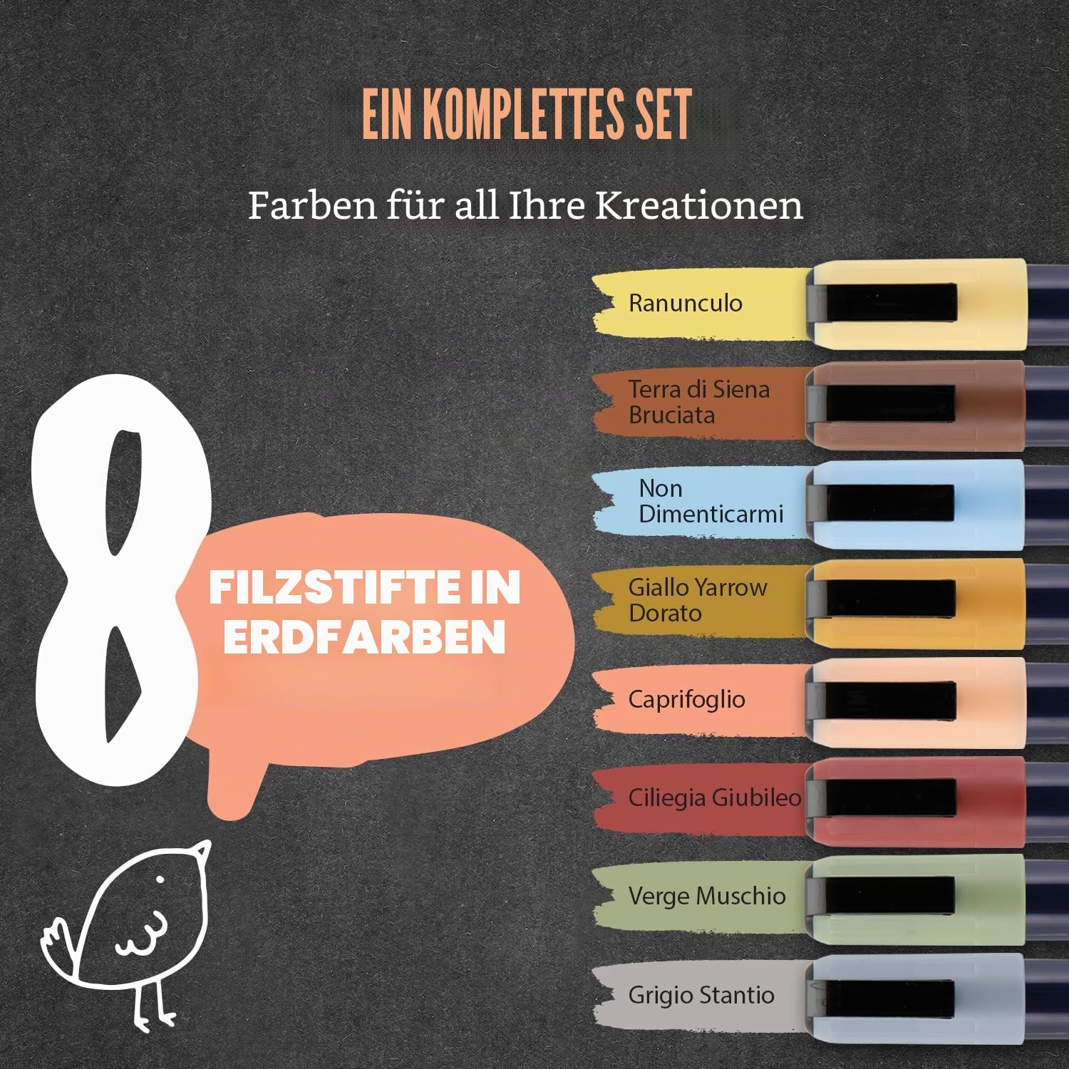 securit-original-kreidemarker-sma510-8er-erdfarben-2-6-mm image 5