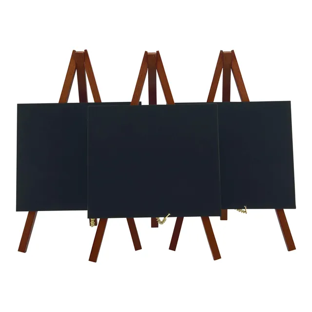 securit-elegant-tisch-kreidetafel-mini-mahagoni-staffelei image 1