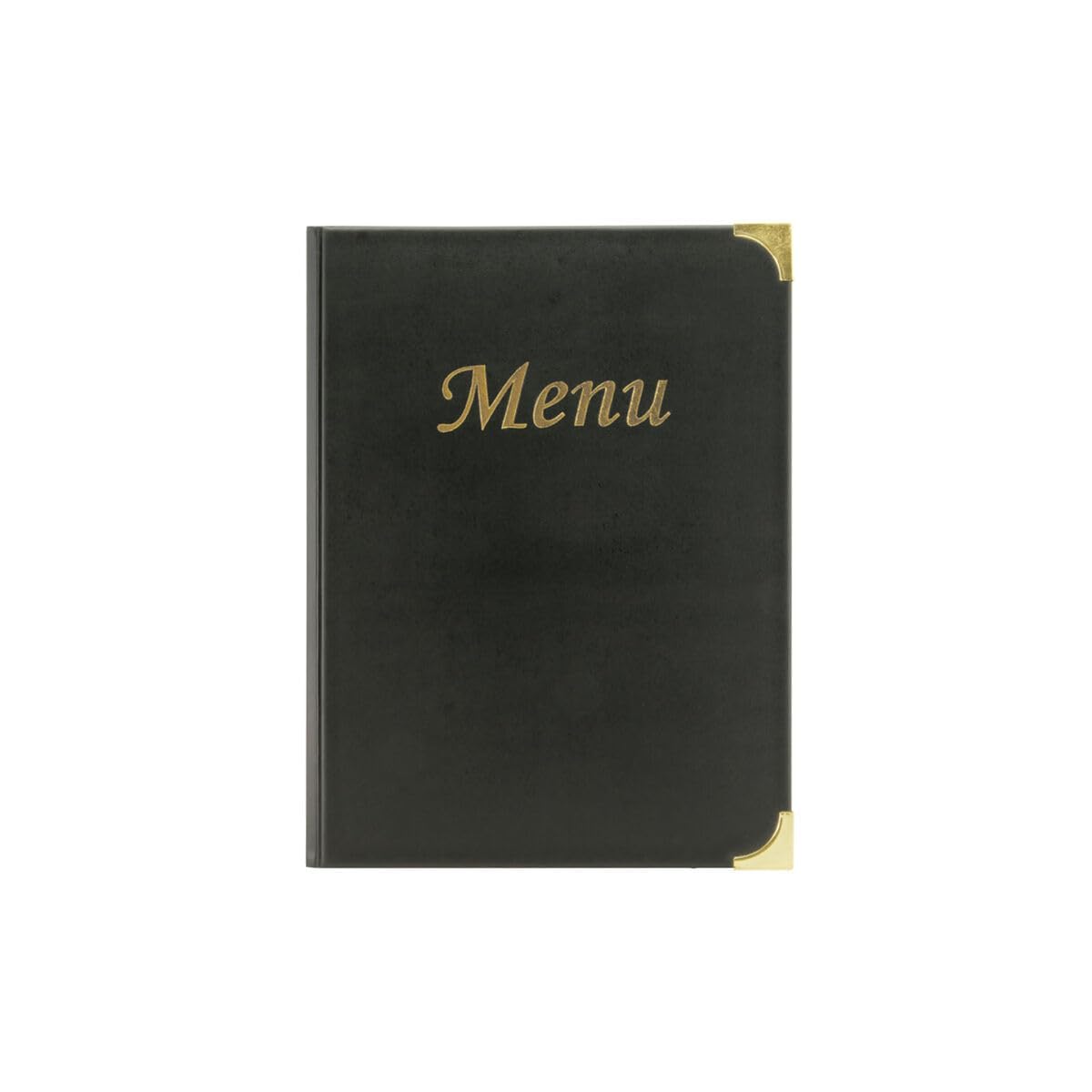 securit-basic-speisekarte-a4-schwarz-8-seiten-pvc image 1