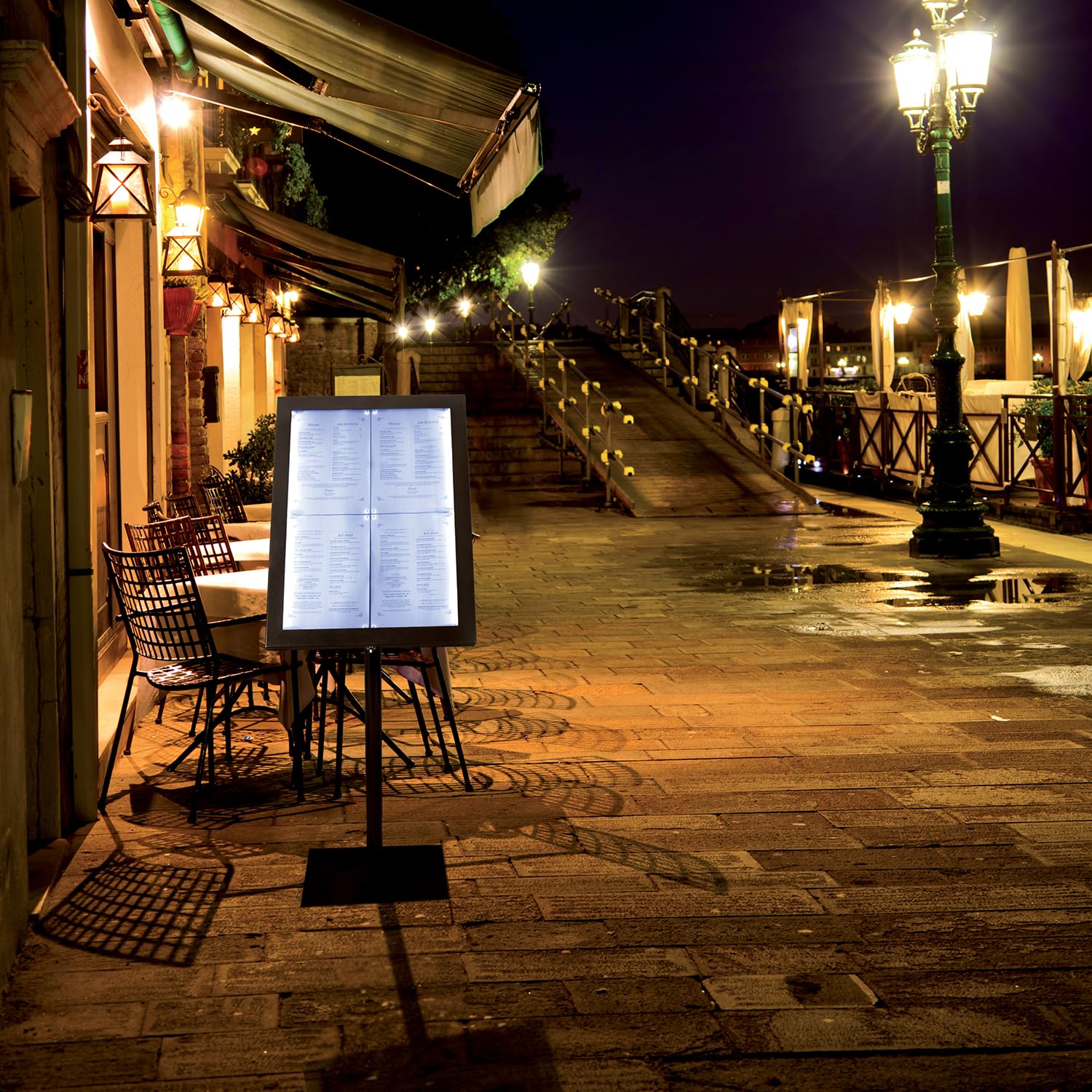 securit-nova-led-informationsdisplay-a4-wei-schwarz-outdoor image 6