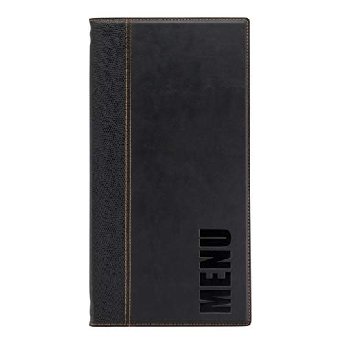 securit-trendy-a4-menukarte-kunstleder-schwarz-abwaschbar image 4