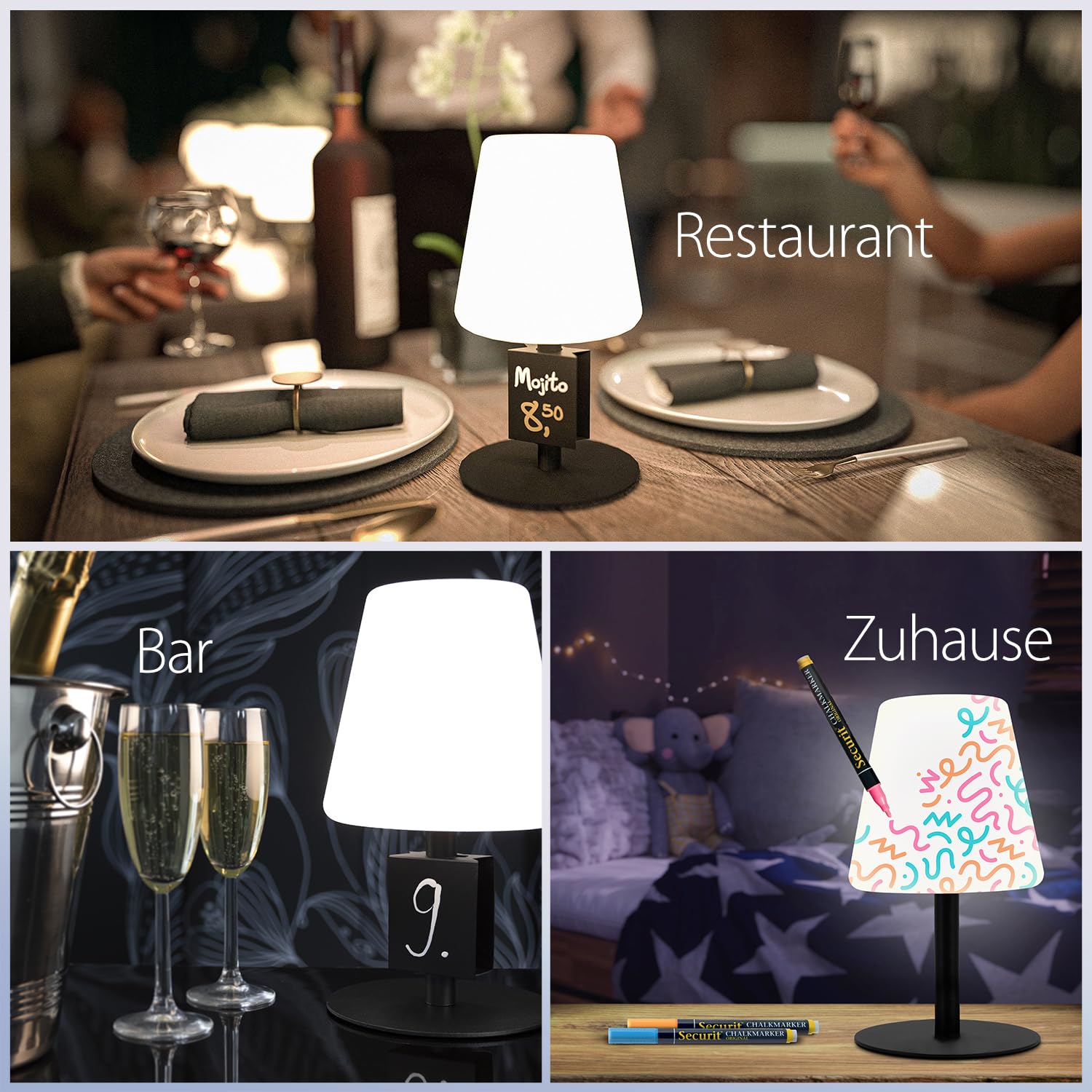 securit-nova-michelle-led-leuchte-kreidetafel-akku image 7