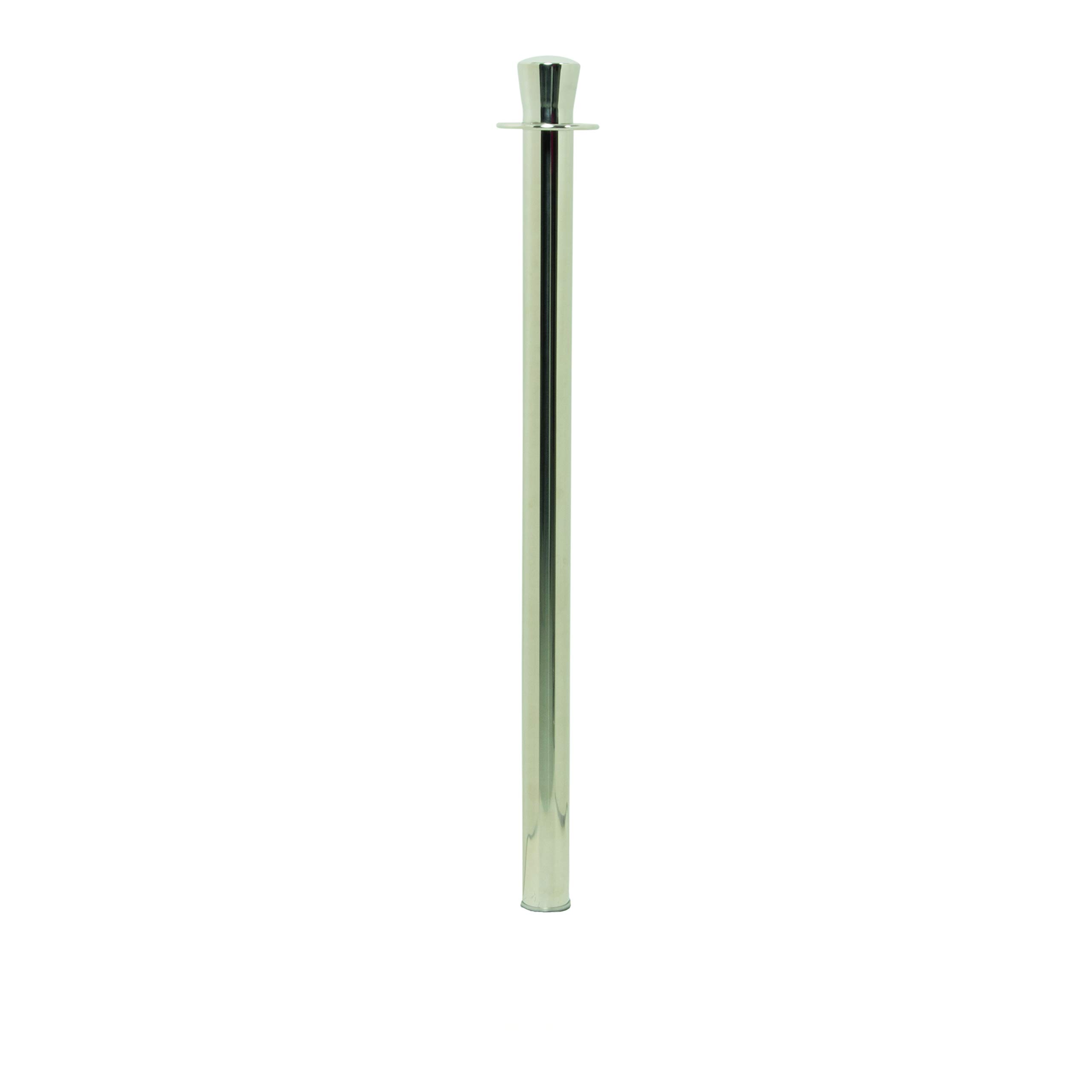 securit-classic-kordelst-nder-pfosten-chrom-flach-100cm image 1