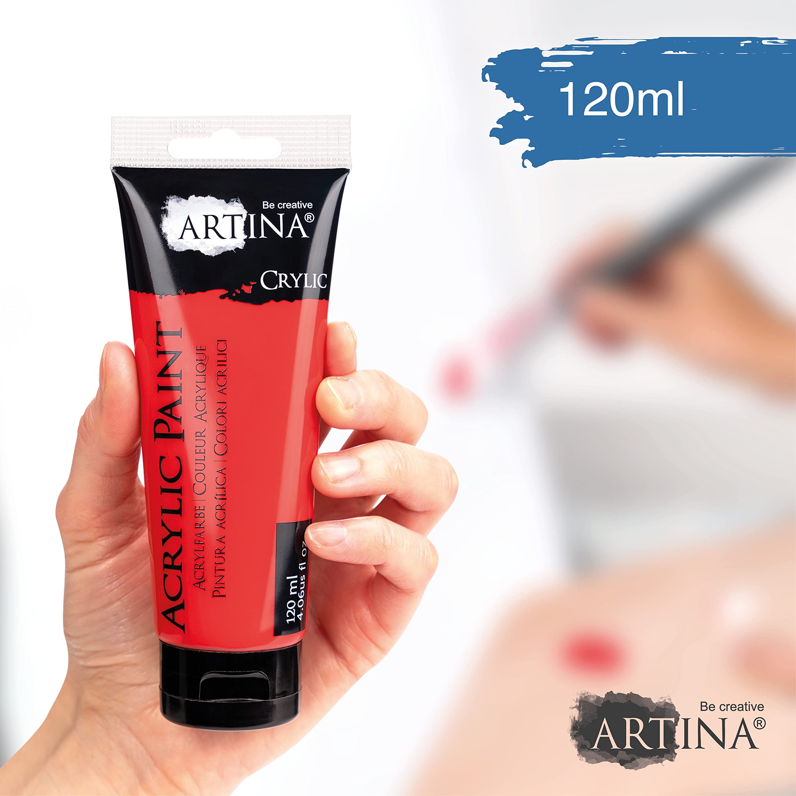 artina-crylic-acrylfarben-set-120-ml-10er-pack-mehrfarbig image 6