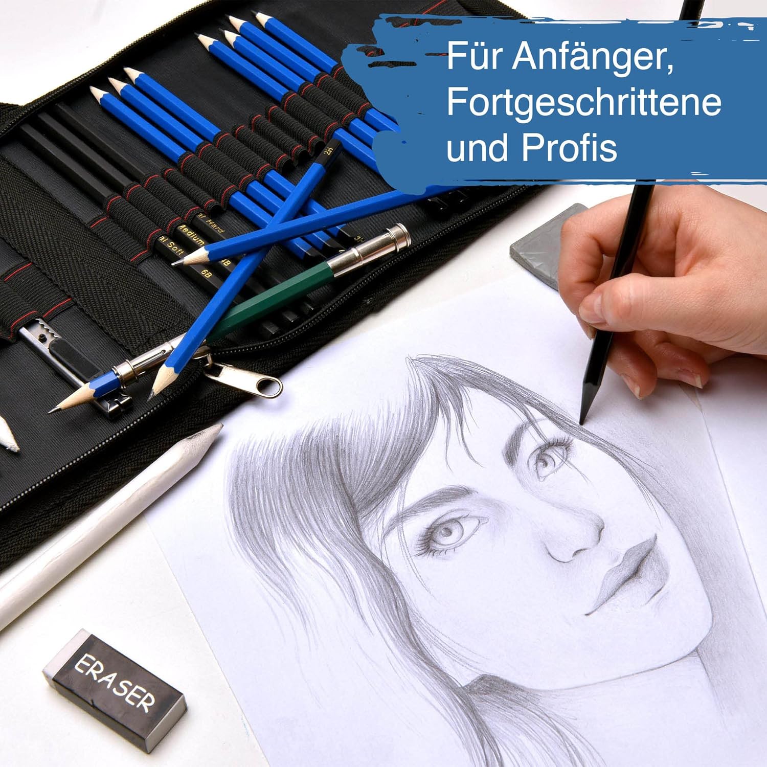 artina-expertilo-bari-bleistiftset-33-teilig-mit-kohle image 3