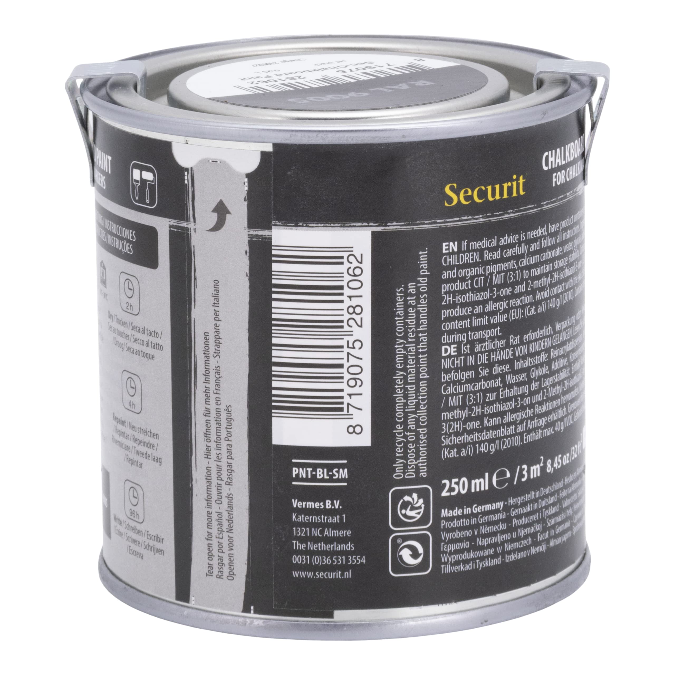securit-original-tafellack-schwarz-250-ml-wasserbasiert image 2