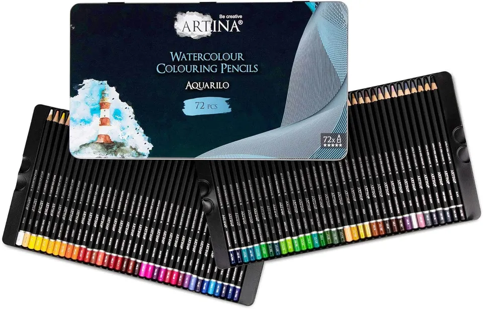 artina-colaro-aquarilo-aquarell-buntstifte-72er-wasserl-slich image 1