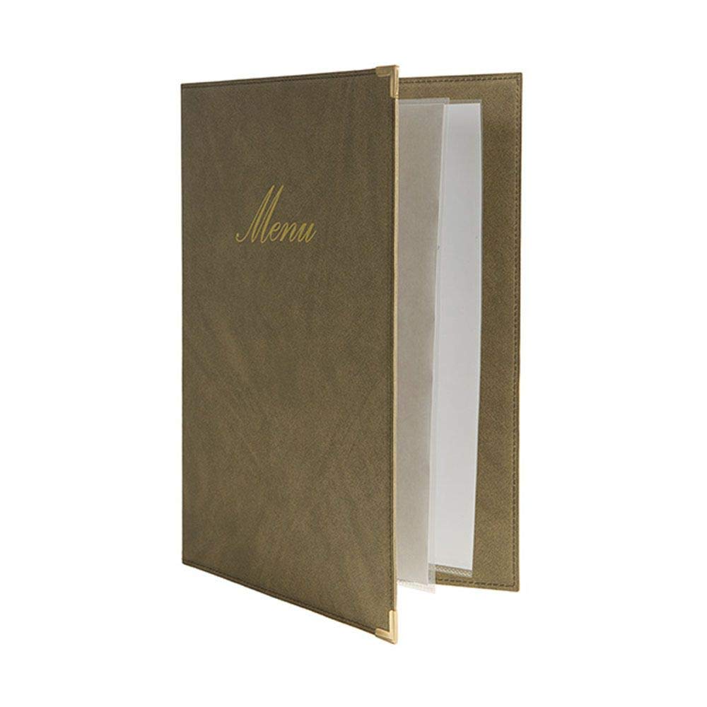 securit-classic-speisekarte-a5-kunstleder-elfenbein-beige image 3