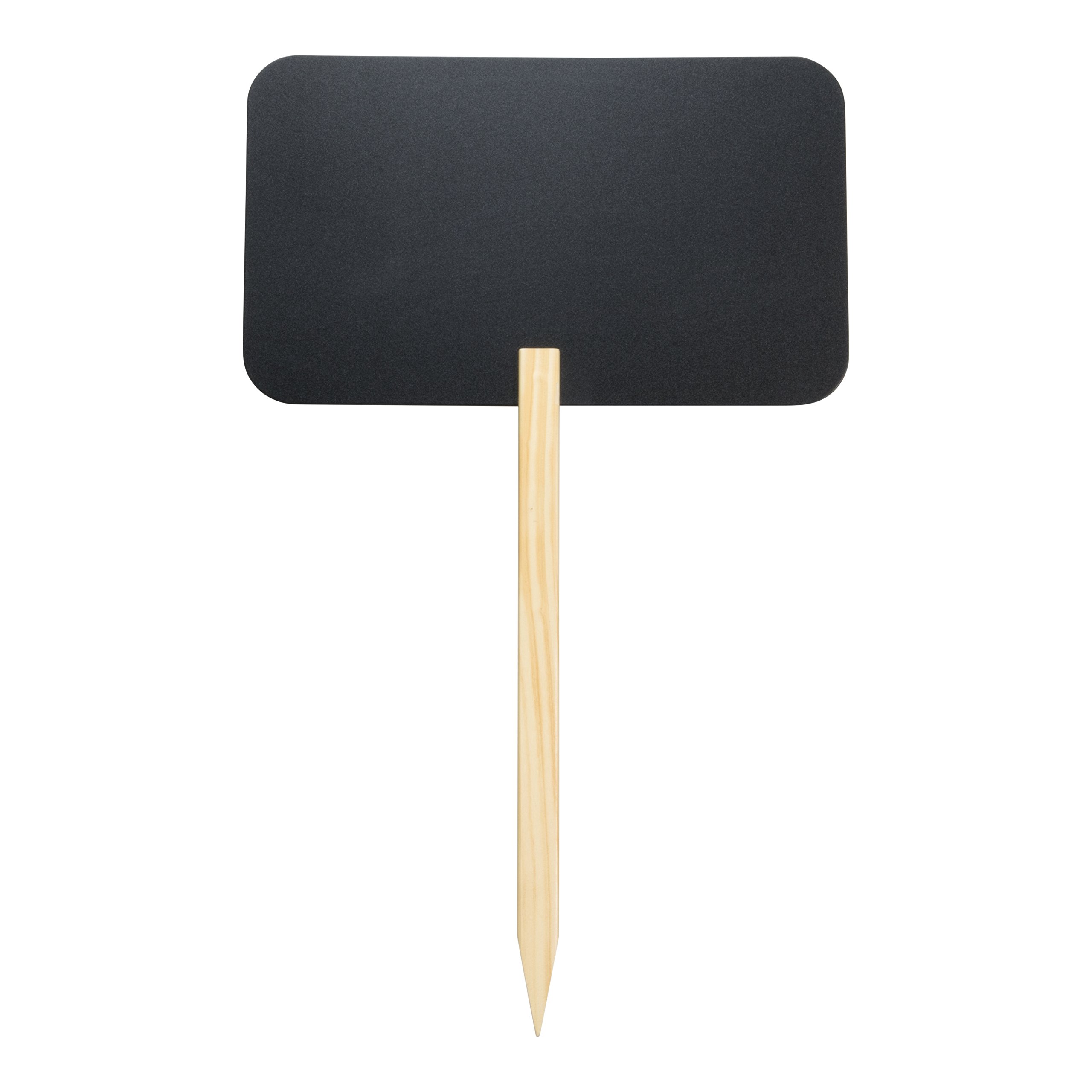 securit-silhouette-rechteck-kreidetafel-holz-rechteckig-mit-st-nder image 1