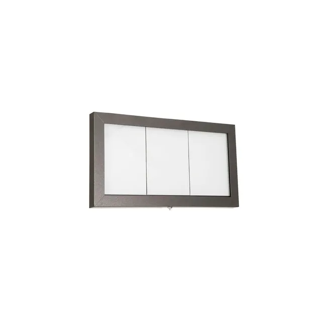 securit-universal-led-anzeigetafel-3xa4-edelstahl image 1