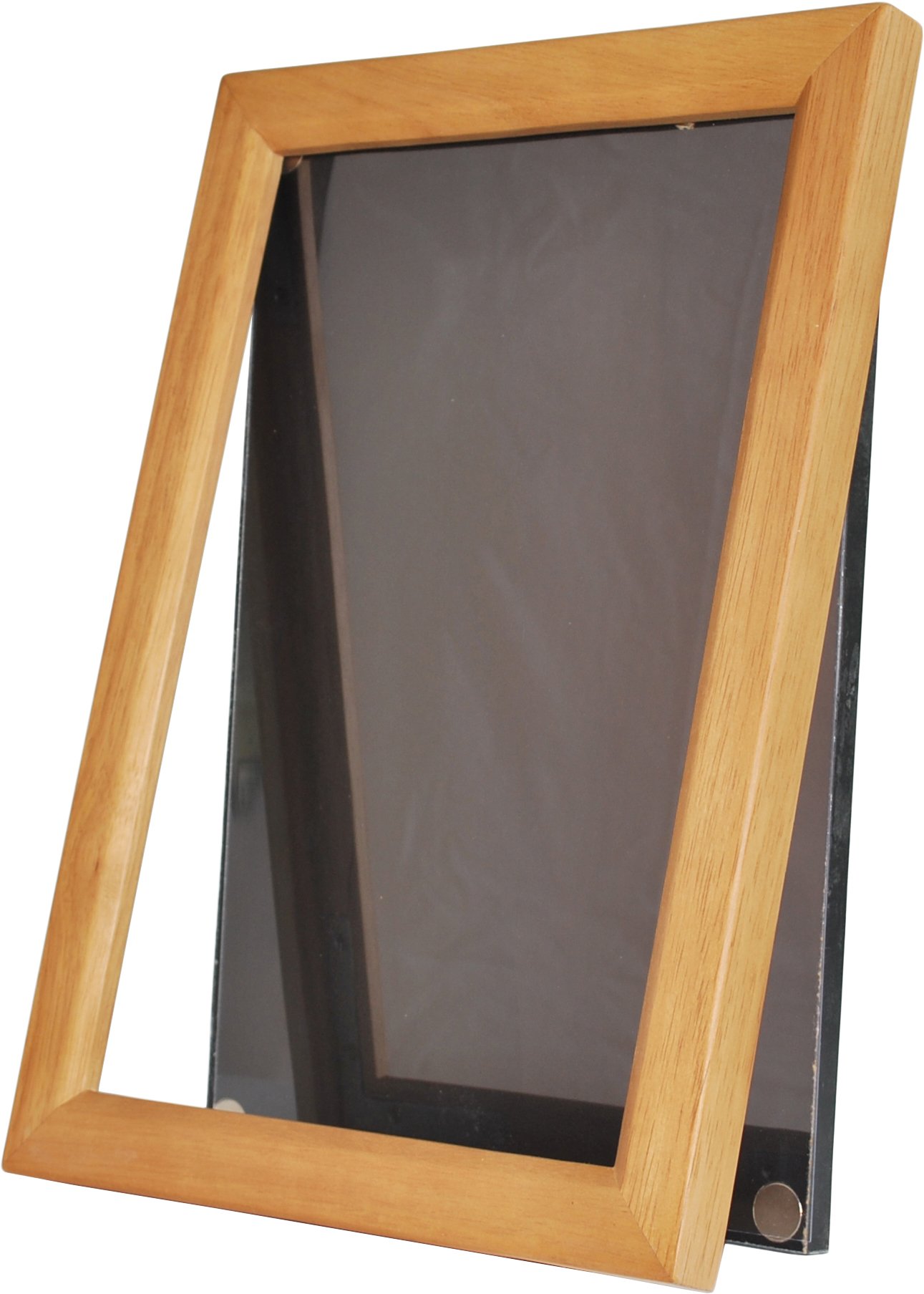 securit-universal-displayrahmen-a3-teak-holz-magnetisch image 3