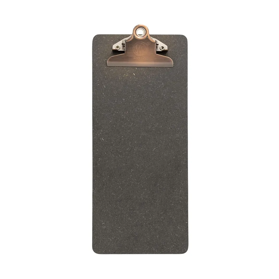securit-basic-clipboard-rechnungshalter-clip-braun-hartfaser image 1