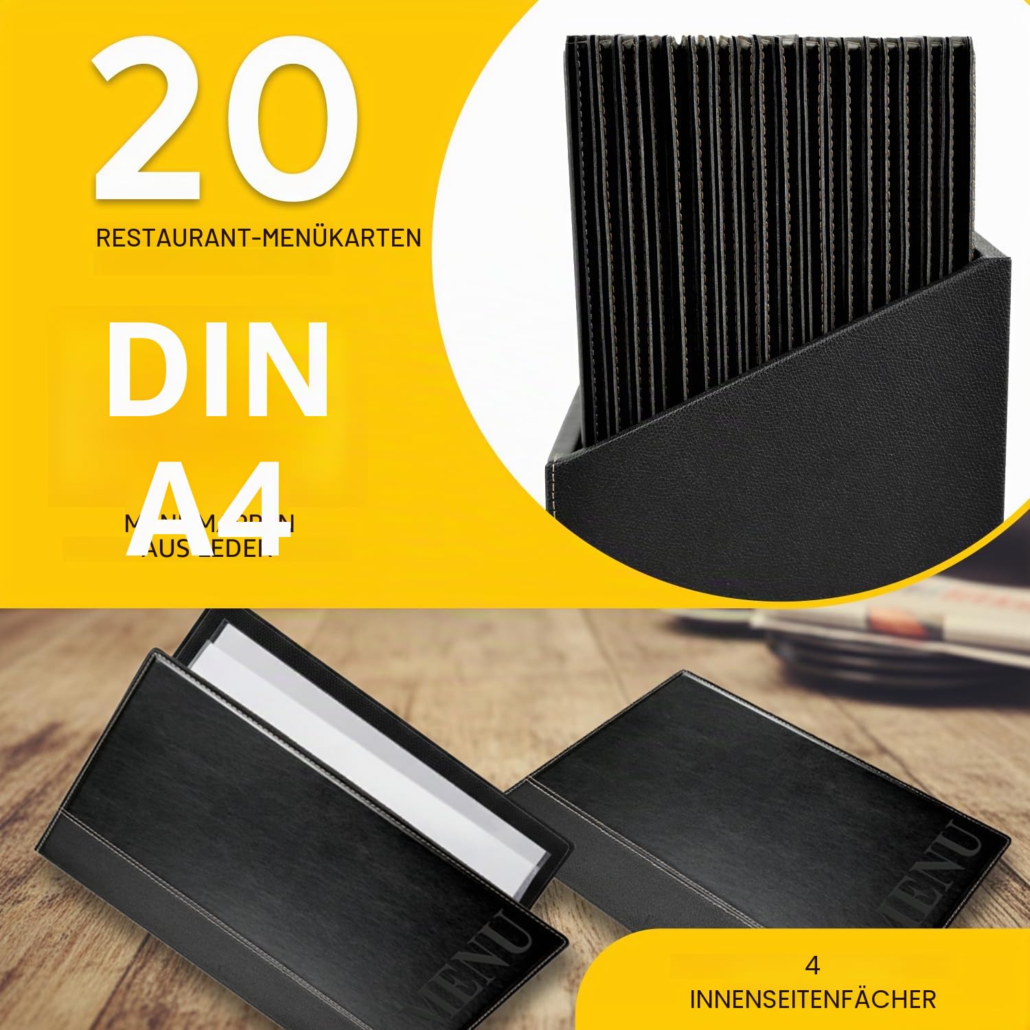 securit-trendy-weinkarte-a4-schwarz-lederoptik-20er-box image 7