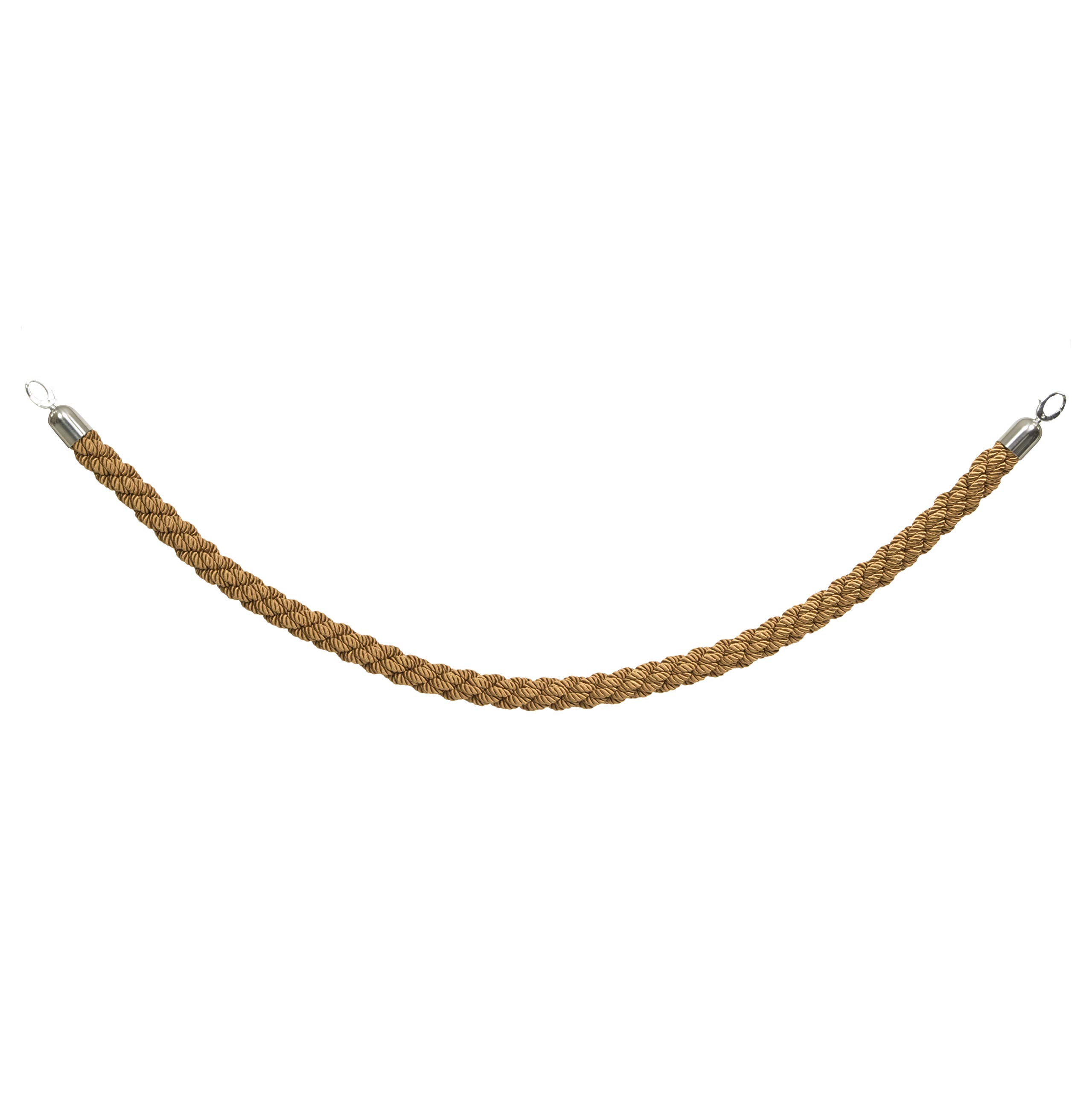 securit-classic-absperrseil-braun-1-5-m-bronze-chrom image 3