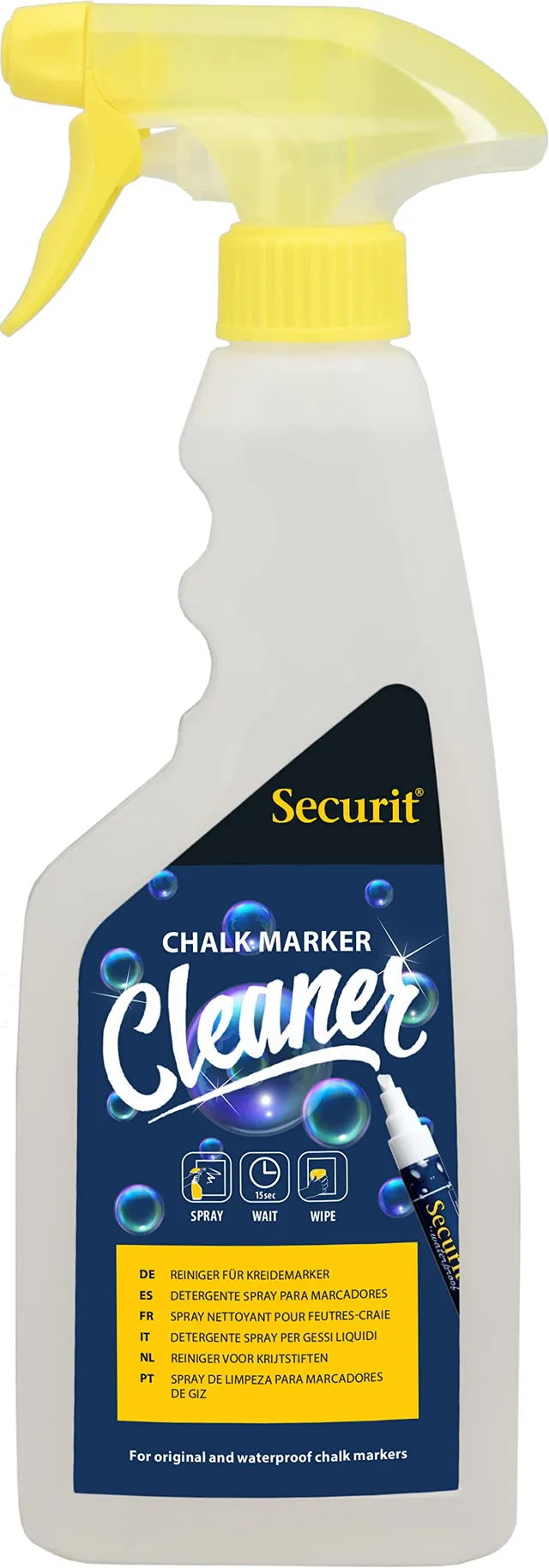 securit-original-reinigungsspray-kreidemarker-750-ml-r-ckstandslos image 1