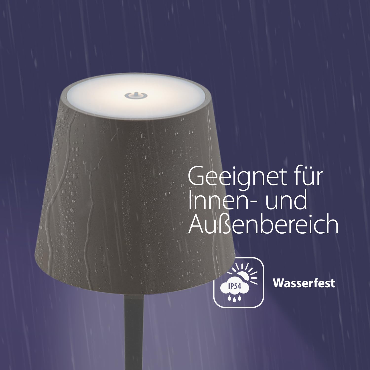 securit-nova-milano-led-tischleuchte-dimmbar-kabellos-ip54 image 4