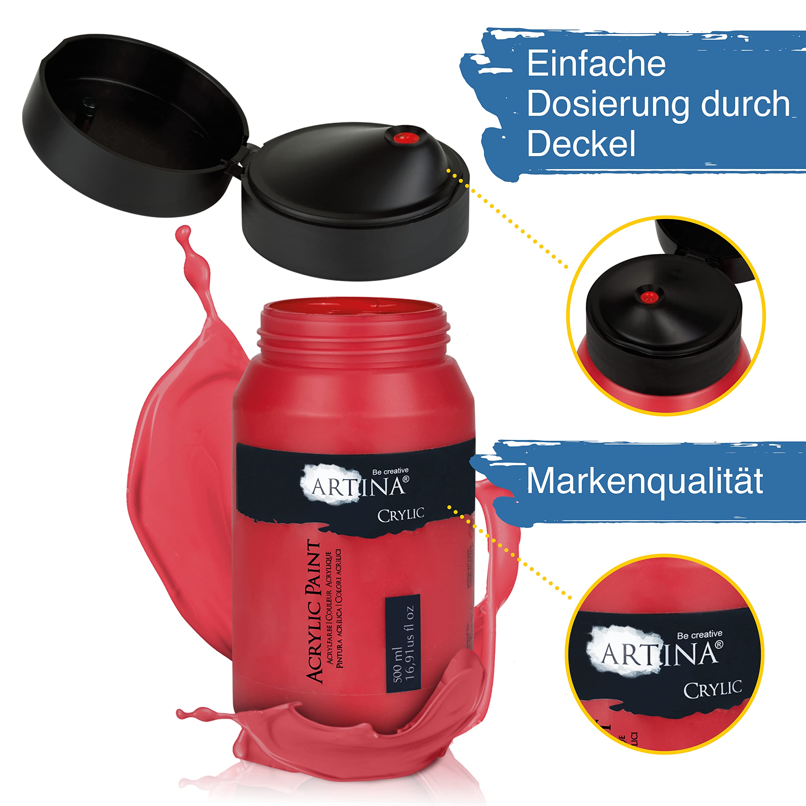 artina-crylic-acrylfarben-500-ml-10er-pack-wasserfest image 8