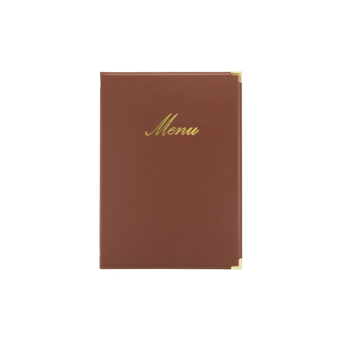 securit-classic-menukarte-a4-braun-lederoptik-4-seiten image 3
